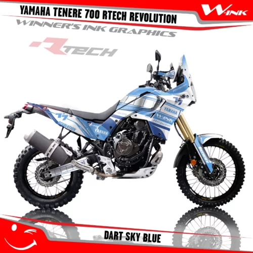 Yamaha-Tenere-700-Rtech-T7-Revolution-graphics-kit-and-decals-with-desing-Dart-Colourful-Full-Sky-Blue
