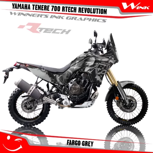 Yamaha-Tenere-700-Rtech-T7-Revolution-graphics-kit-and-decals-with-desing-Fargo-Black-Grey