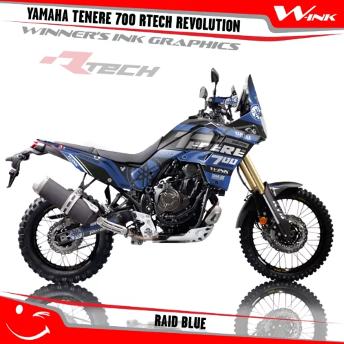 Yamaha-Tenere-700-Rtech-T7-Revolution-graphics-kit-and-decals-with-desing-Raid-Full-Blue