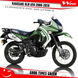 Kawasaki-KLR-650-2008-2009-2010-2011-2012-2013-2014-2015-2016-2017-2018-graphics-kit-and-decals-Good-Times-Full-Green