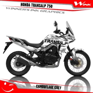 Honda-TRANSALP-750-2023-graphics-kit-and-decals-with-desing-Camouflage-White-Grey