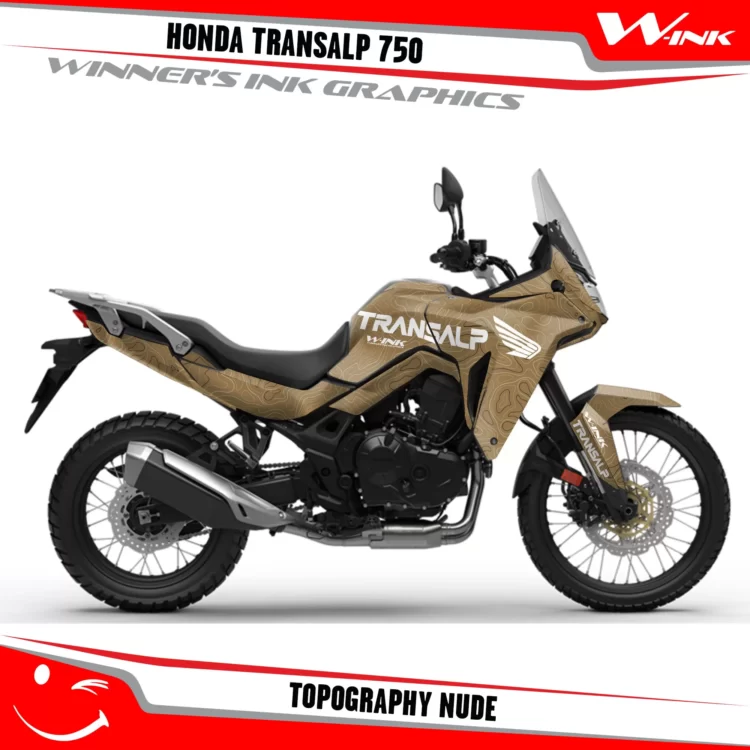 Honda-TRANSALP-750-2023-graphics-kit-and-decals-with-desing-Topography-Full-Nude