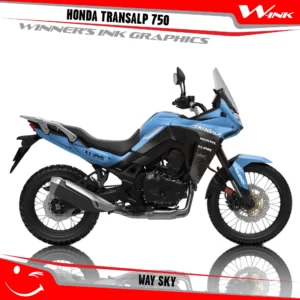Honda-TRANSALP-750-2023-graphics-kit-and-decals-with-desing-Way-Black-Sky