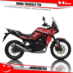 Honda-TRANSALP-750-2023-graphics-kit-and-decals-with-desing-Adventure-Full-Red