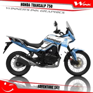 Honda-TRANSALP-750-2023-graphics-kit-and-decals-with-desing-Adventure-White-Sky