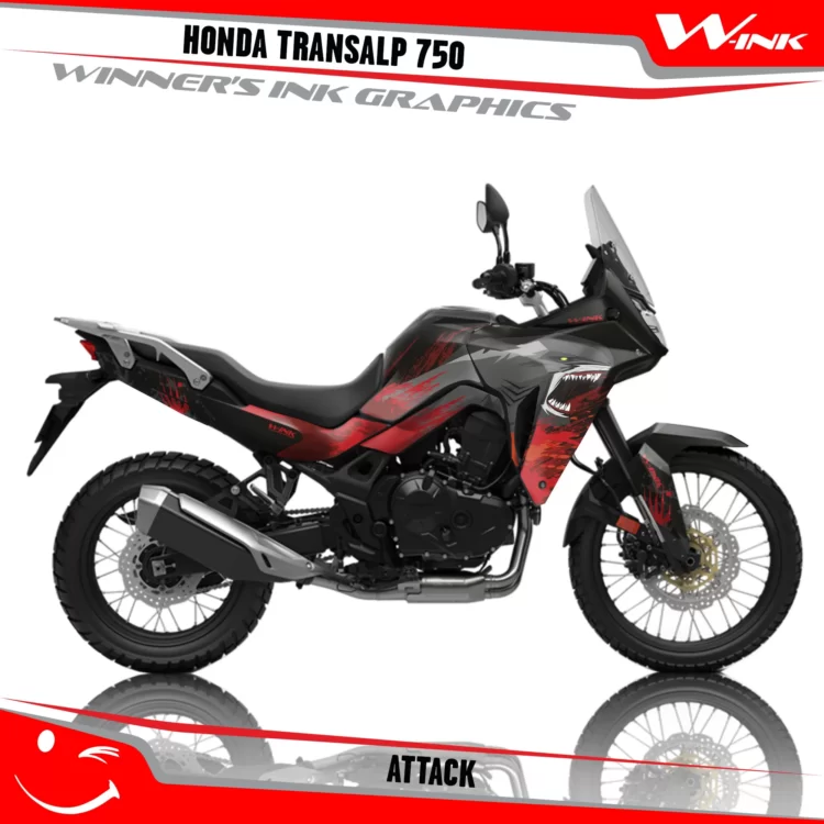 Honda-TRANSALP-750-2023-graphics-kit-and-decals-with-desing-Attack