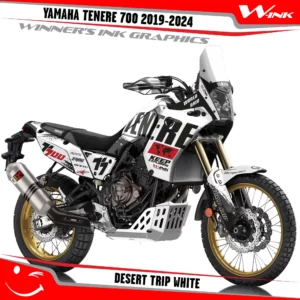 Yamaha-Tenere-700-2019-2020-2021-2022-2023-2024-graphics-kit-and-decals-with-desing-Desert-Trip-White