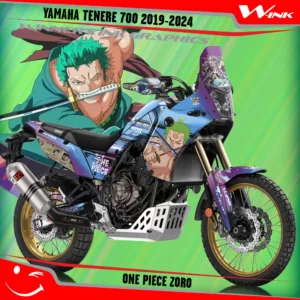 Yamaha-Tenere-700-2019-2020-2021-2022-2023-2024-graphics-kit-and-decals-with-desing-One Piece Zoro (1)