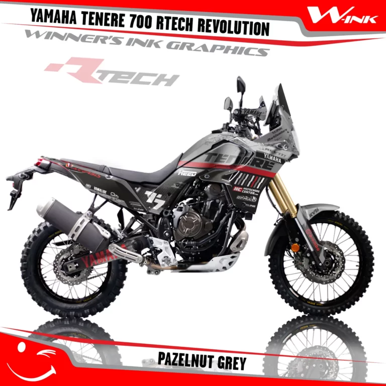 Yamaha-Tenere-700-Rtech-T7-Revolution-graphics-kit-and-decals-with-desing-Pazelnut-Black-Grey