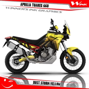 Aprilia-Tuareg-660-graphics-kit-and-decals-with-desing-Dust-Storm-Black-Yellow