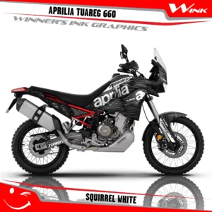 Aprilia-Tuareg-660-graphics-kit-and-decals-with-desing-Squirrel-Black-White