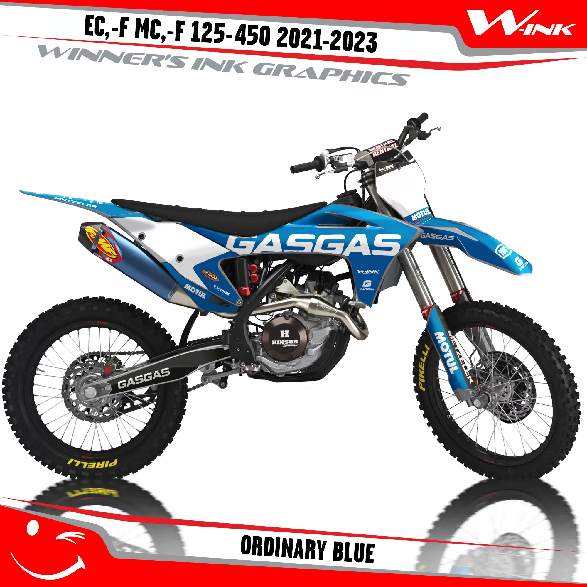 Decals for GAS GAS EC,-F MC,-F 125-450 2021-2023 Ordinary