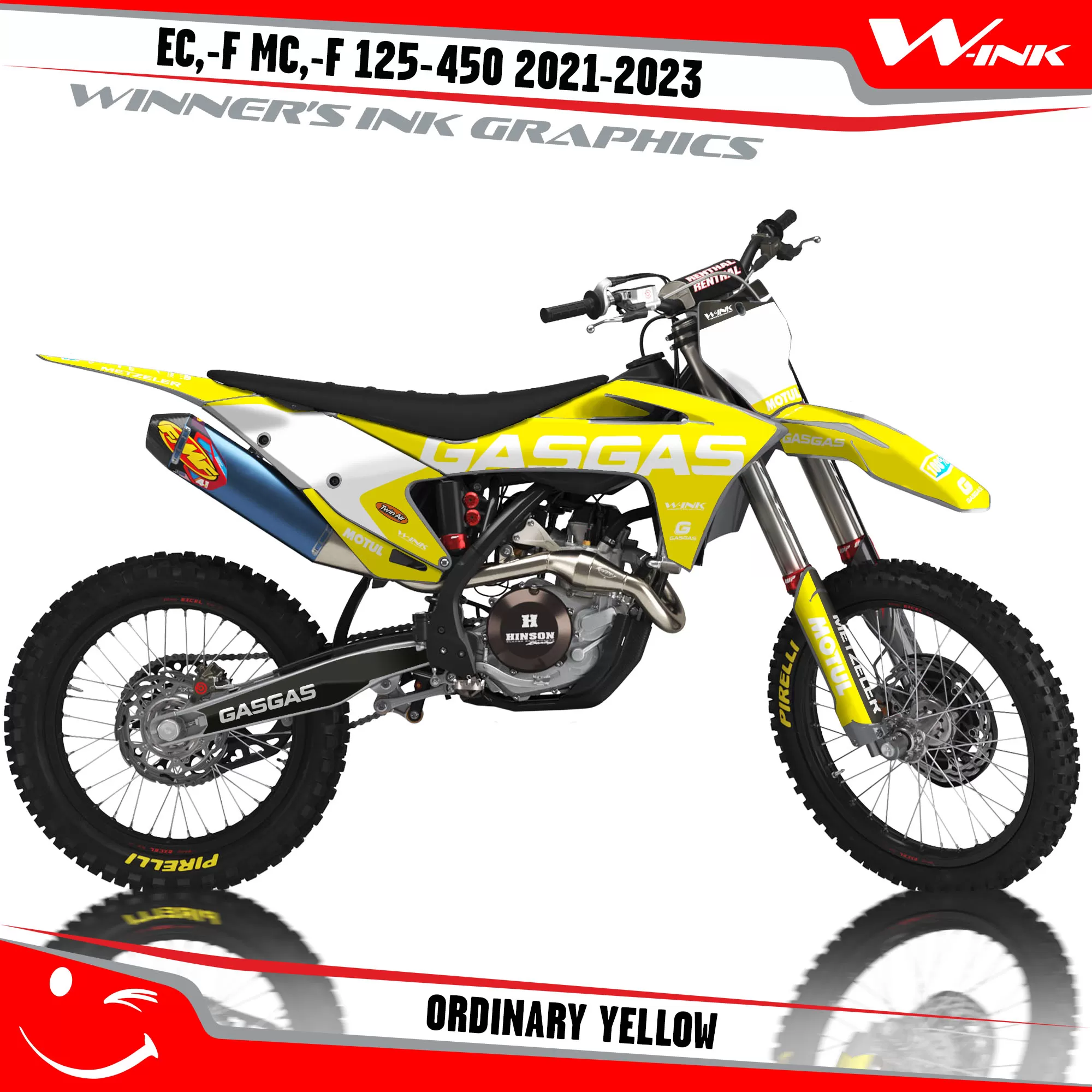 Decals for GAS GAS EC,-F MC,-F 125-450 2021-2023 Ordinary