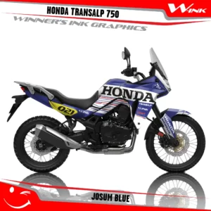 Honda-TRANSALP-750-2023-graphics-kit-and-decals-with-desing-Josum-Blue