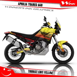 Aprilia-Tuareg-660-graphics-kit-and-decals-with-desing-Tourist-Edit-Full-Yellow