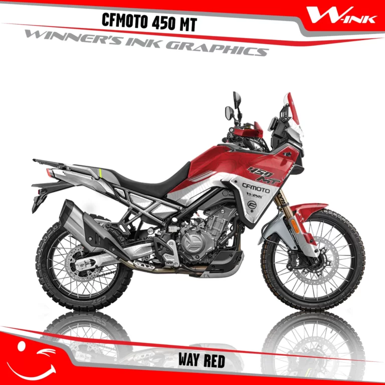 CFMoto-450-MT-2024-graphics-kit-and-decals-with-desing-Way-White-Red