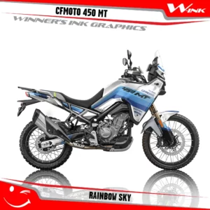 CFMoto-450-MT-graphics-kit-and-decals-with-desing-Rainbow-White-Sky