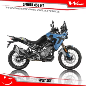 CFMoto-450-MT-graphics-kit-and-decals-with-desing-Split-Black-Sky