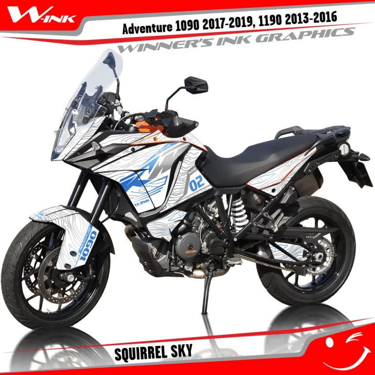 KTM-Adventure-1090-2017-2018-2019-1190-2013-2014-2015-2016-graphics-kit-and-decals-with-designs-Squirrel-White-Sky