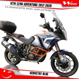 KTM-Adventure-1290-2017-2018-2019-2020-graphics-kit-and-decals-Geometry-White-Blue