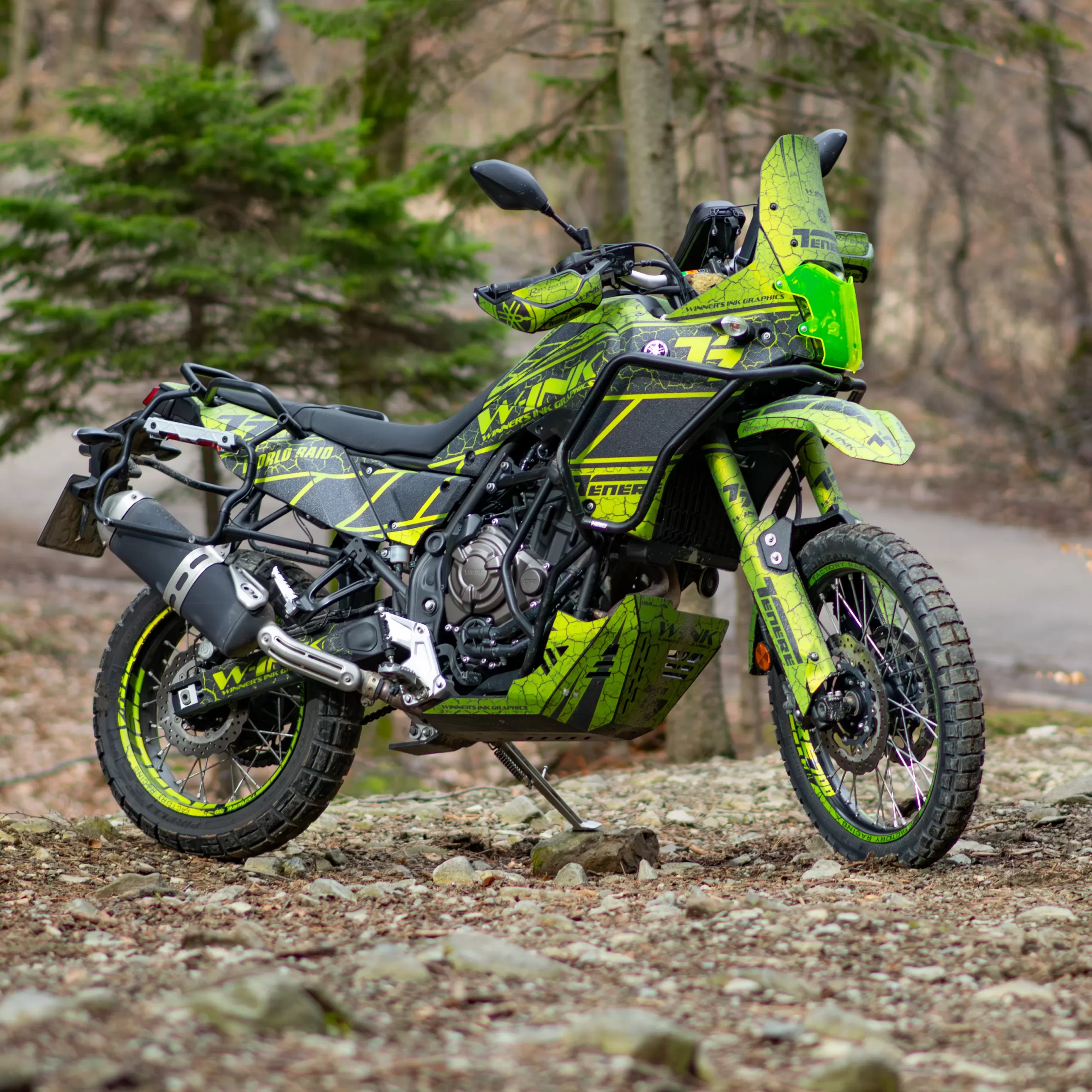 holographic graphics kit for tenere 700