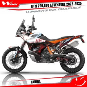 Adventure-790-890-2023-2024-graphics-kit-and-decals-with-design-Hannia