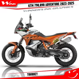 Adventure-790-890-2023-2024-graphics-kit-and-decals-with-design-Tourney