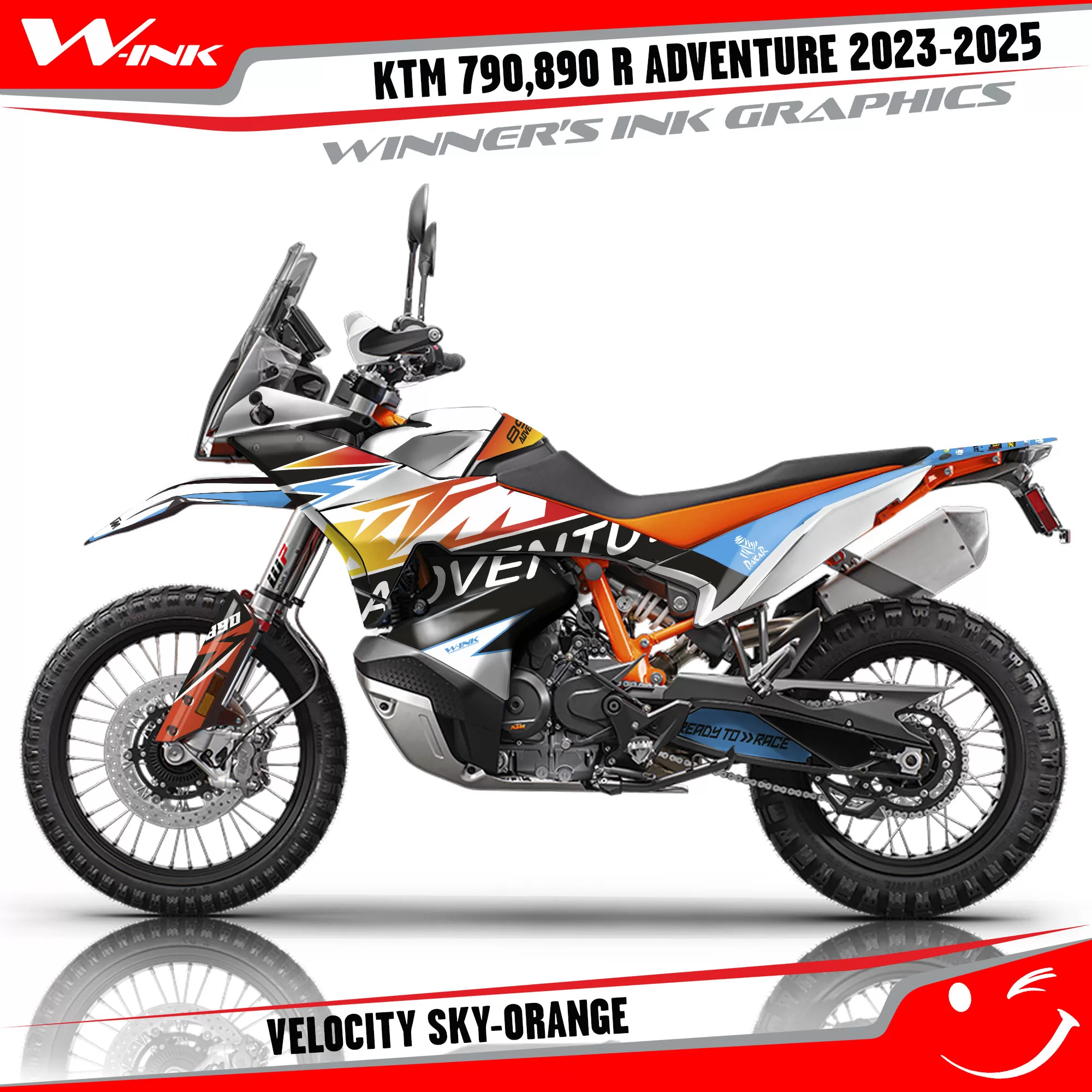 Adventure-790-890-R-2023-2024-graphics-kit-and-decals-with-design-Velocity-Sky-Orange Adventure-790-890-R-2023-2024-graphics-kit-and-decals-with-design-Velocity-Sky-Orange