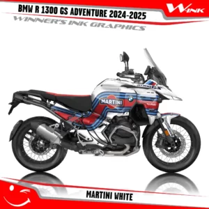 BMW-R-1300-GS-Adventure-2024-2025-graphics-kit-and-decals-with-desing-Martini-White