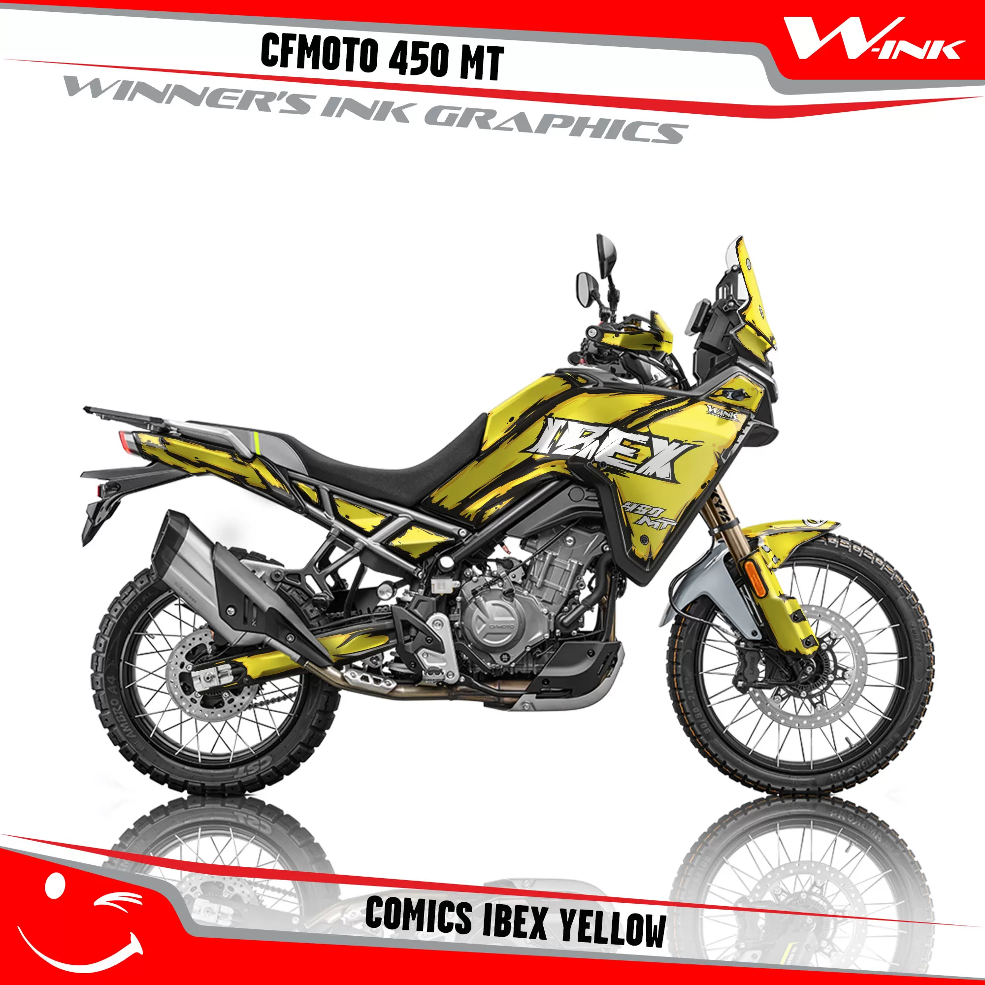 Epica Book 29 （海外広告グラフィック集） Decals kit for CF Moto 450 MT Comics Ibex