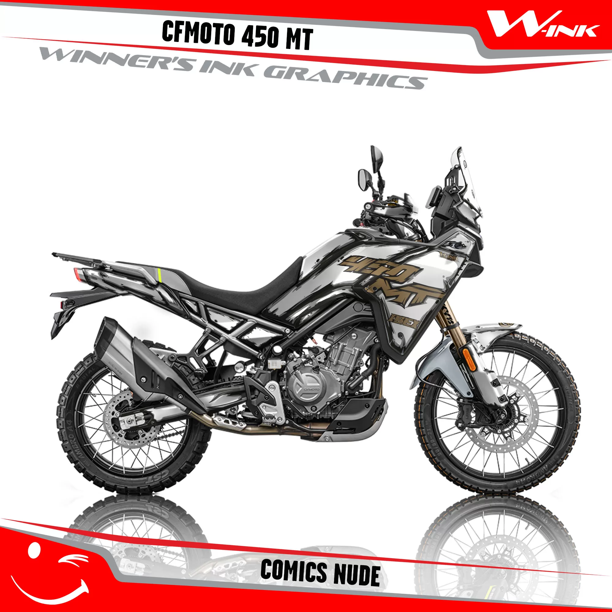 CFMoto-450-MT-graphics-kit-and-decals-with-desing-Comics-White-Nude CFMoto-450-MT-graphics-kit-and-decals-with-desing-Comics-White-Nude