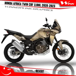HONDA-AFRICA-TWIN-CRF-1100L-2020-2021-2022-2023-graphics-kit-and-decals-with-desing-Desert