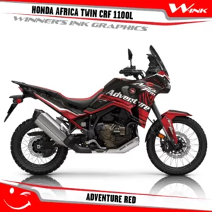 HONDA-AFRICA-TWIN-CRF-1100L-2024-graphics-kit-and-decals-with-desing-Adventure-Black-Red