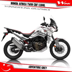 HONDA-AFRICA-TWIN-CRF-1100L-2024-graphics-kit-and-decals-with-desing-Adventure-White-Grey