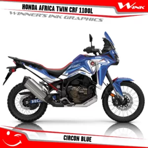 HONDA-AFRICA-TWIN-CRF-1100L-2024-graphics-kit-and-decals-with-desing-Circon-White-Blue