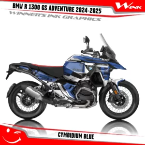 BMW-R-1300-GS-Adventure-2024-2025-graphics-kit-and-decals-with-desing-Cymbidium-White-Blue