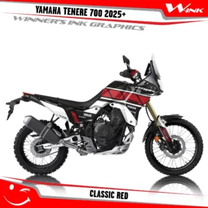 Yamaha-TENERE-700-2025-graphics-kit-and-decals-with-design-Classic-Black-Red
