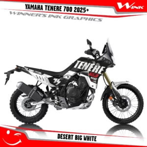 Yamaha-TENERE-700-2025-graphics-kit-and-decals-with-desing-Desert-Big-Black-White