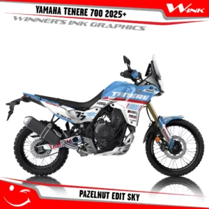 Yamaha-TENERE-700-2025-graphics-kit-and-decals-with-desing-Pazelnut-Edit-White-Sky