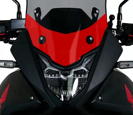 Short windshield for 2023-2024