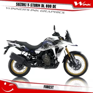 SUZUKI V-STORM DL 800 DE-graphics-kit-and-decals-with-desing-Forest