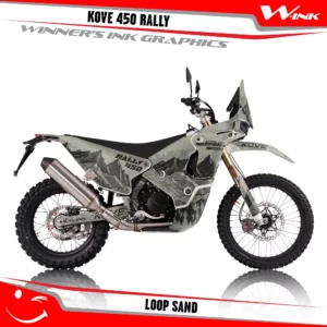 KOVE 450 RALLY 2022-2025-graphics-kit-and-decals-with-desing-Loop-Standard-Sand