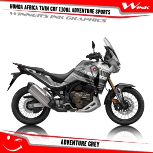 HONDA-AFRICA-TWIN-CRF-1100L-2024-ADV-graphics-kit-and-decals-with-desing-Adventure-Full-Grey
