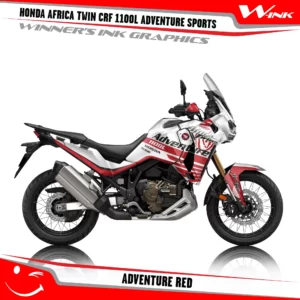 HONDA-AFRICA-TWIN-CRF-1100L-2024-ADV-graphics-kit-and-decals-with-desing-Adventure-White-Red