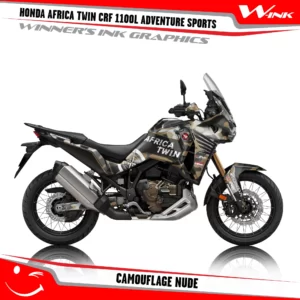 HONDA-AFRICA-TWIN-CRF-1100L-2024-ADV-graphics-kit-and-decals-with-desing-Camouflage-Nude