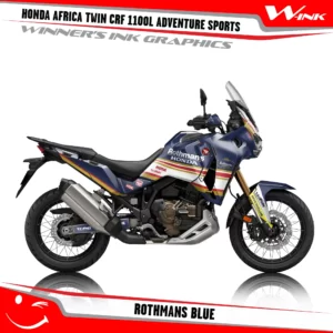 HONDA-AFRICA-TWIN-CRF-1100L-2024-ADV-graphics-kit-and-decals-with-desing-Rothmans-Blue