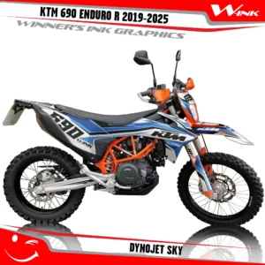 KTM-690-ENDURO-R-2019-2020-2021-2022-2023-2024-2025-graphics-kit-and-decals-DynoJet-White-Sky