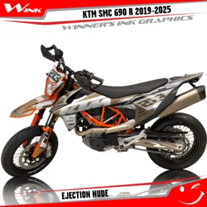 KTM-SMC-690-2019-2020-2021-2022-2023-2024-2025-graphics-kit-and-decals-Ejection-White-Nude