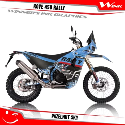 KOVE-450-RALLY-2022-2023-2024-2025-graphics-kit-with-design-Pazelnut-Black-Sky