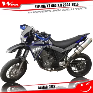 Yamaha-XT660X-2004-2005-2006-2007-2013 2014 2015 2016-graphics-kit-and-decals-Avatar-Full-Grey